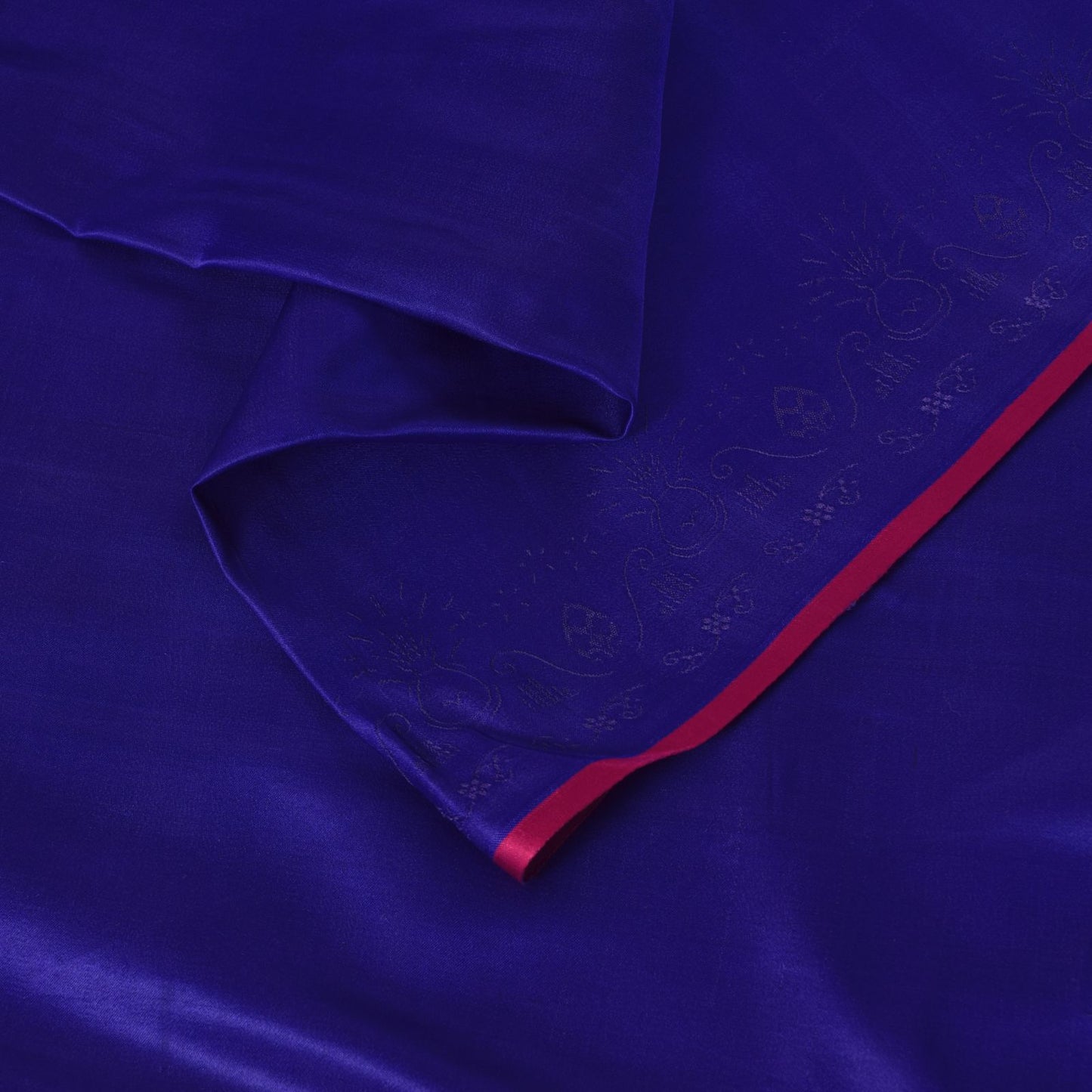 Sanskriti Vintage Soft BluePure Satin Saree Banarasi Brocade Zari Handwoven 5+YD