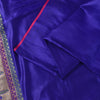 Sanskriti Vintage Soft BluePure Satin Saree Banarasi Brocade Zari Handwoven 5+YD