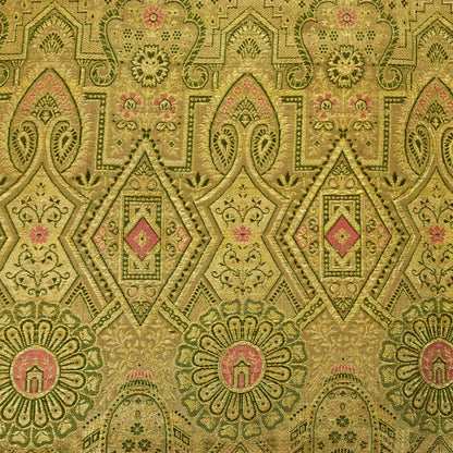 Sanskriti Vintage Light Grey Pure Satin Saree Banarasi Brocade Handwoven 5+YD