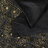Sanskriti Vintage Black Pure Satin Saree Banarasi Brocade Zari Hand-Woven 6+YD