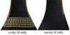 Sanskriti Vintage Black Pure Satin Saree Banarasi Brocade Zari Hand-Woven 6+YD