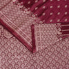 Sanskriti Vintage Red 100% Pure Satin Saree Banarasi Brocade Zari Handwoven 5+YD