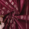 Sanskriti Vintage Red 100% Pure Satin Saree Banarasi Brocade Zari Handwoven 5+YD