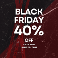 BLACK FRIDAY SALE 40% OFF