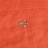 Sanskriti Vintage Orange Dupatta Long Stole Pure Silk Hand Beaded Premium Hijab
