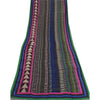 Sanskriti Vintage Dupatta Long Stole Georgette Black Embroidered Neck Scarves