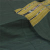 Sanskriti Vintage Dupatta Long Stole Pure Cotton Green Woven Sambalpuri Ikat