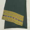 Sanskriti Vintage Dupatta Long Stole Pure Cotton Green Woven Sambalpuri Ikat