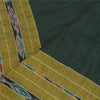 Sanskriti Vintage Dupatta Long Stole Pure Cotton Green Woven Sambalpuri Ikat