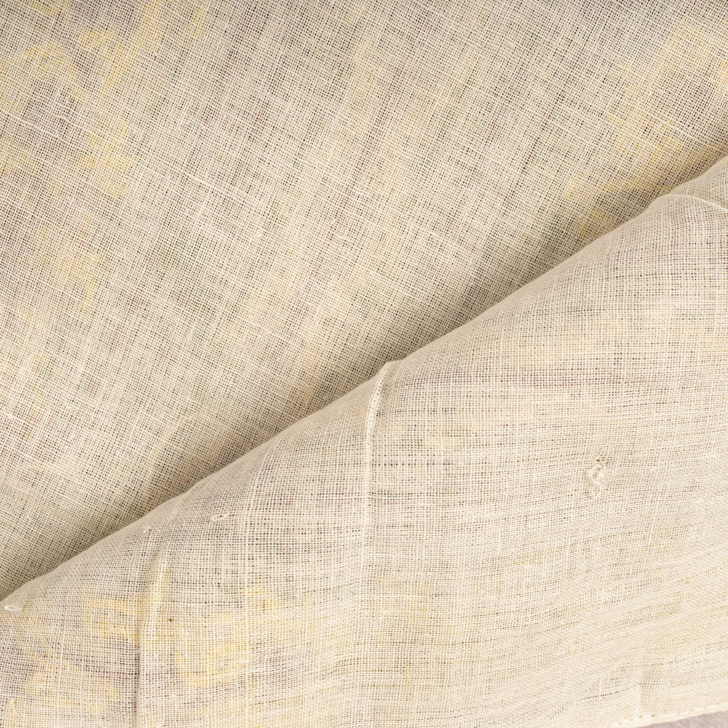 Sanskriti Vintage Dupatta/Stole Ivory Pure Cotton Kutch Hand Embroidered Veil