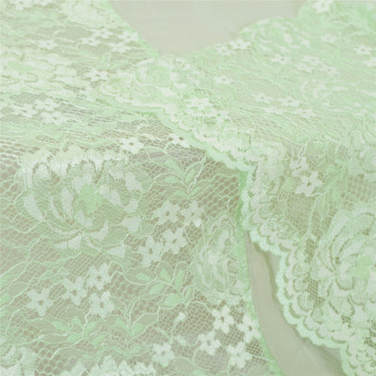 Sanskriti Vintage Mint Green Dupatta Long Stole Blend Silk Woven Wrap Veil/Hijab