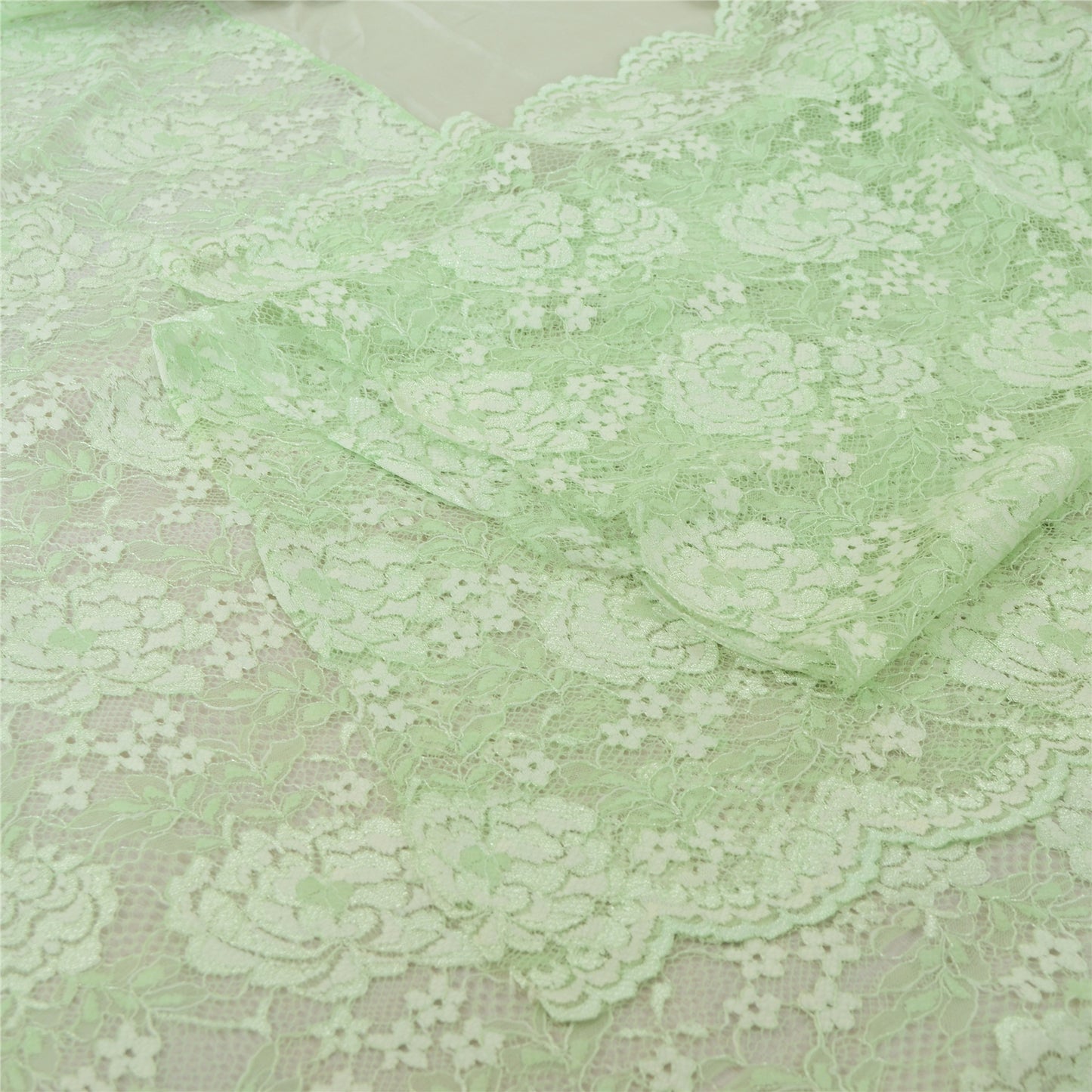 Sanskriti Vintage Mint Green Dupatta Long Stole Blend Silk Woven Wrap Veil/Hijab