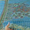 New 100% Pure Tassar Silk Long Stole Dupatta Scarves Printed With Weaving Border
