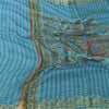 New 100% Pure Tassar Silk Long Stole Dupatta Scarves Printed With Weaving Border