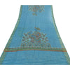 New 100% Pure Tassar Silk Long Stole Dupatta Scarves Printed With Weaving Border