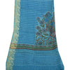 New 100% Pure Tassar Silk Long Stole Dupatta Scarves Printed With Weaving Border