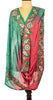 Sanskriti Vintage Dupatta Long Stole Cotton Brown Veil Hand Beaded Woven Scarves