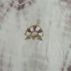 Sanskriti Vintage Dupatta Long Stole Pure Silk Grey/Brown Handmade Tie & Dye