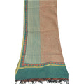 Sanskriti Vintage Dupatta Long Stole Pure Chanderi Silk Hand Block Printed Hijab