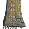 Sansrkiti New Long Stole Dupatta Chanderi Multi Color Printed Peacock Shawl