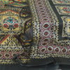 Sansrkiti New Long Stole Dupatta Chanderi Multi Color Printed Peacock Shawl