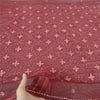Sanskriti Vintage Dupatta Long Stole Pure Georgette Gota Patti Hand Beaded Veil