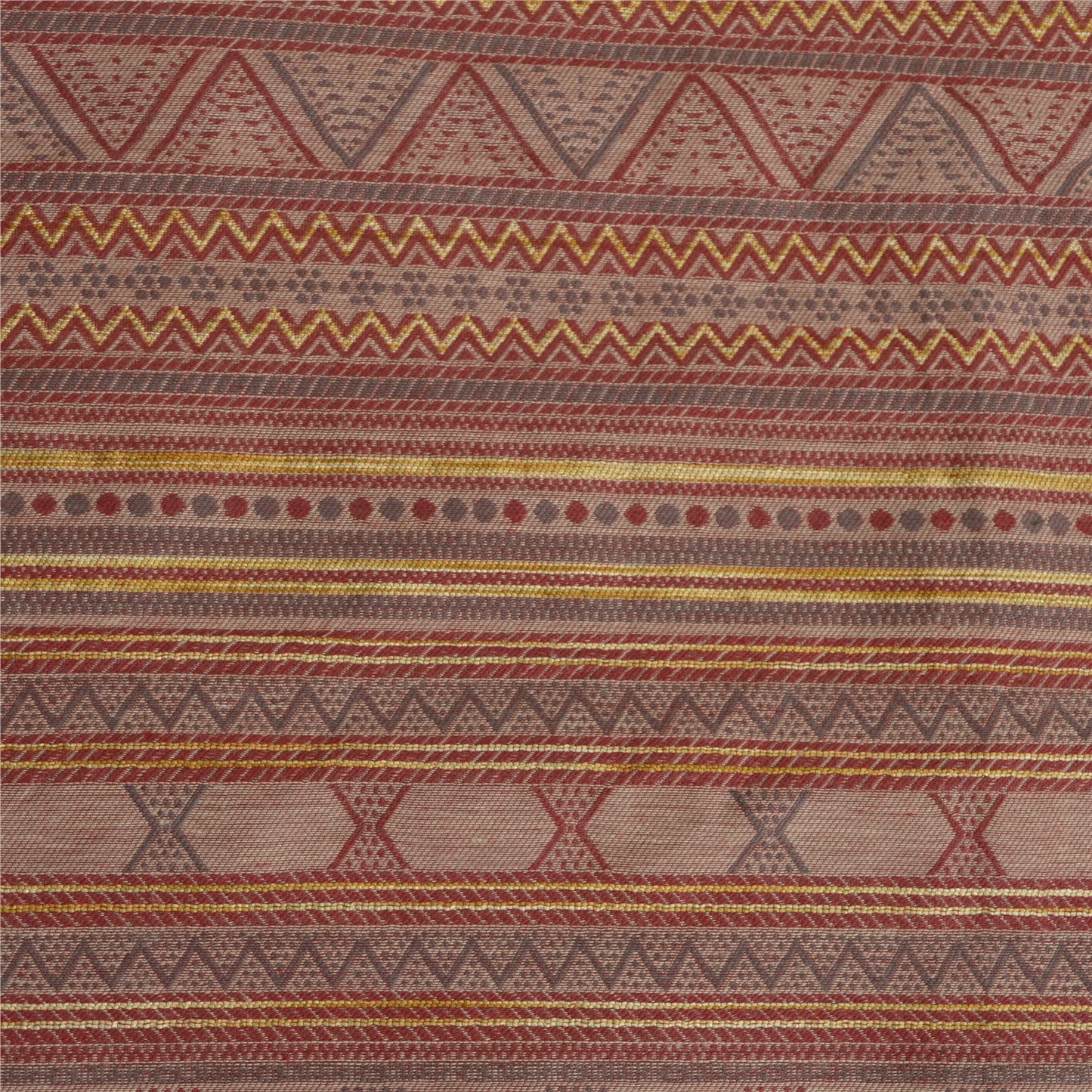 Sanskriti Vintage Lange Dupatta Stola Bomuld Ferskenfarvede Hijab Vævede Wrap Halstørklæder