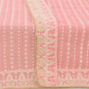 Sanskriti Vintage Long Dupatta/Stole Georgette Pink Hand Embroidered Scarf Veil
