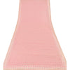 Sanskriti Vintage Long Dupatta/Stole Georgette Pink Hand Embroidered Scarf Veil