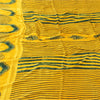 Sanskriti Vintage Yellow Dupatta Long Stole Cotton Silk Printed Premium Scarves