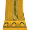 Sanskriti Vintage Yellow Dupatta Long Stole Cotton Silk Printed Premium Scarves