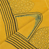 Sanskriti Vintage Yellow Dupatta Long Stole Cotton Silk Printed Premium Scarves