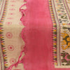 Sanskriti Vintage Ivory Dupatta Long Stole Pure Cotton Warli Art Printed Scarves