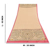 Sanskriti Vintage Ivory Dupatta Long Stole Pure Cotton Warli Art Printed Scarves