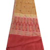 Sanskriti Vintage Long Dupatta/Stole Pure Silk Woven/Embroidered Scarf Wrap Veil