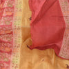 Sanskriti Vintage Long Dupatta/Stole Pure Silk Woven/Embroidered Scarf Wrap Veil