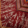 Sanskriti Vintage Long Dupatta/Stole Cotton Silk Black Printed/Solid Scarf Veil