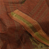Sanskriti Vintage Beige Dupatta Long Stole Pure Cotton Printed Woven Wrap Hijab