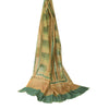 Sanskriti Vintage Yellow Dupatta Long Stole Pure Cotton Printed Premium Scarves