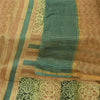 Sanskriti Vintage Yellow Dupatta Long Stole Pure Cotton Printed Premium Scarves