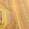 Sanskriti Vintage Yellow Dupatta Long Stole Pure Cotton Printed Premium Scarves
