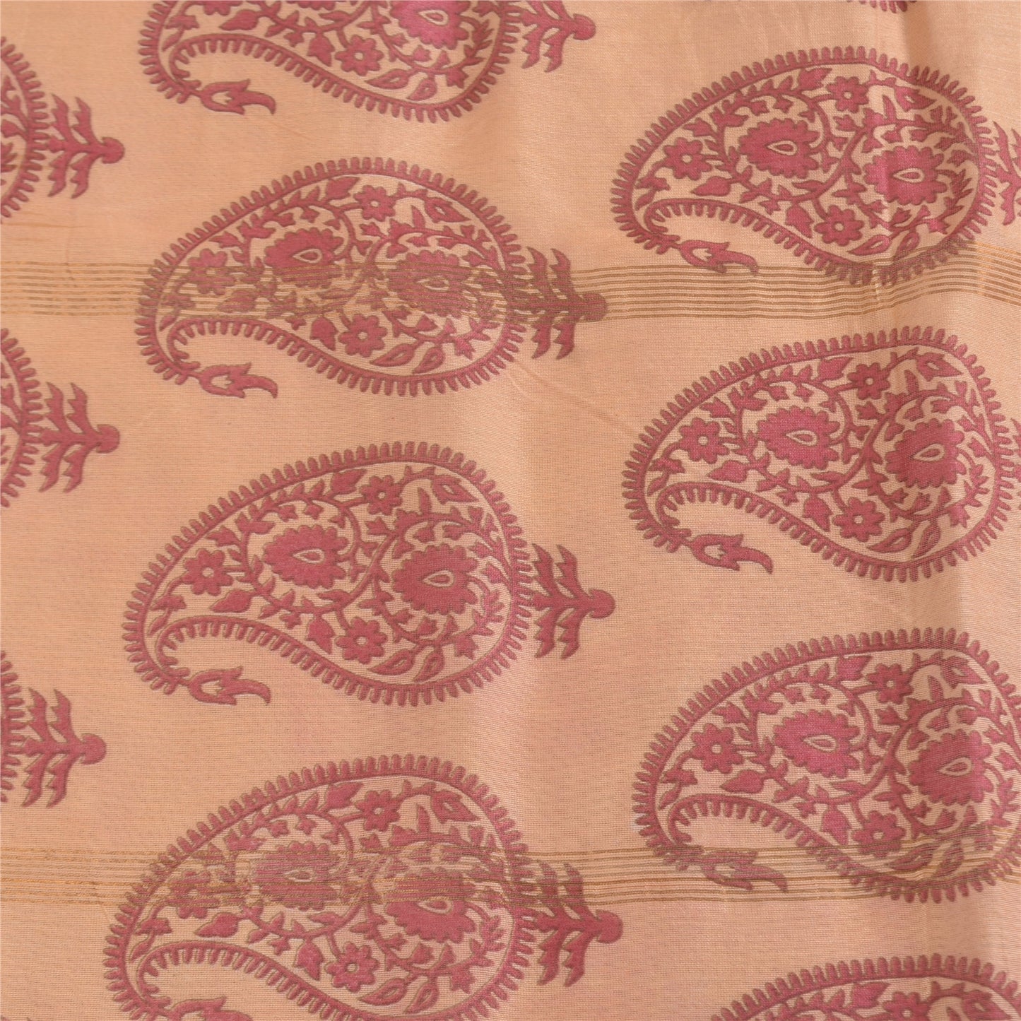 Sanskriti Vintage Pink Dupatta Long Stole Pure Cotton Printed Premium Wrap Veil