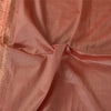 Sanskriti Vintage Long Dupatta/Stole Artificial Silk Woven/Solid Pink Scarf Veil