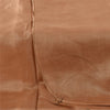 Sanskriti Vintage Light Brown Dupatta Long Stole Pure Silk Hand Beaded Wrap Veil