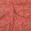 Sanskriti Vintage Salmon Dupatta Long Stole Blend Silk Hand Woven Printed Hijab