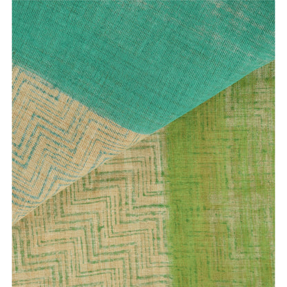 Sanskriti Vintage Cream Dupatta Long Stole Pure Cotton Woven Premium Wrap Hijab