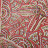 Sanskriti Vintage Ivory/Red Dupatta Long Stole Cotton Silk Printed Woven Scarves