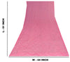Sanskriti Vintage Pink Georgette Dupatta Stole Zari Embroidered Scarf Veil Hijab