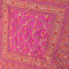 Sanskriti Vintage Pink Artificial Silk Dupatta Stole Hand Embroidery Kantha Veil