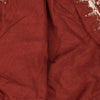 Sanskriti Vintage Maroon Velvet Dupatta Stole Embroidered Wedding Scarf NeckVeil